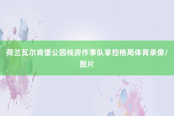 荷兰瓦尔肯堡公园栈房作事队掌控格局体育录像/图片