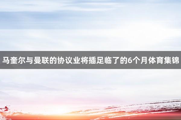 马奎尔与曼联的协议业将插足临了的6个月体育集锦