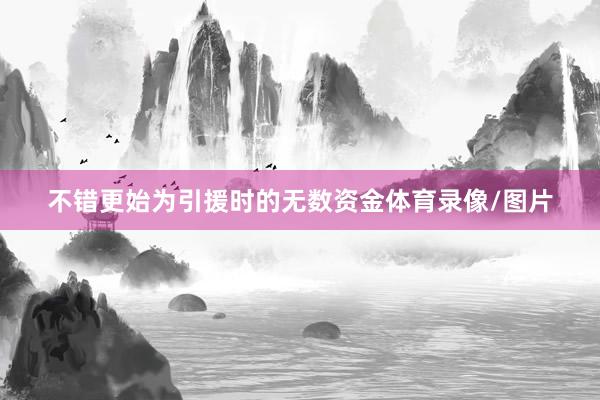 不错更始为引援时的无数资金体育录像/图片