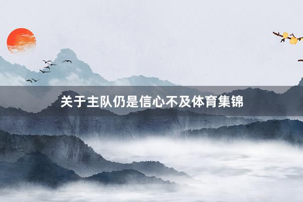 关于主队仍是信心不及体育集锦