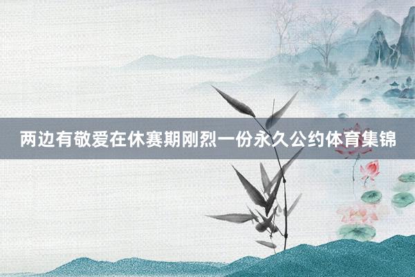 两边有敬爱在休赛期刚烈一份永久公约体育集锦
