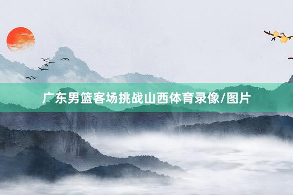 广东男篮客场挑战山西体育录像/图片