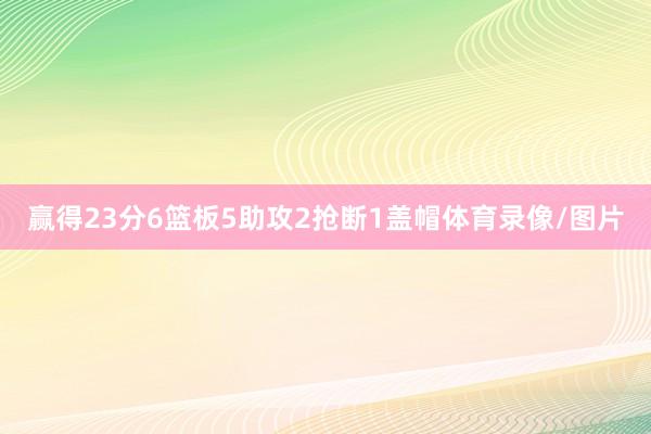 赢得23分6篮板5助攻2抢断1盖帽体育录像/图片