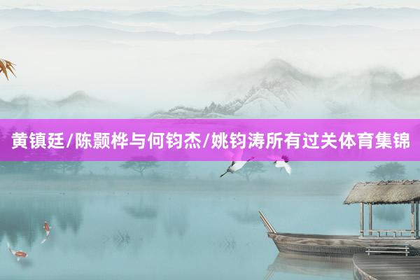 黄镇廷/陈颢桦与何钧杰/姚钧涛所有过关体育集锦