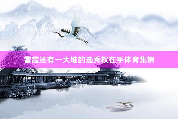雷霆还有一大堆的选秀权在手体育集锦